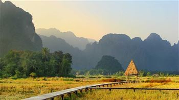 countryside of laos