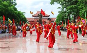 The 5th international festival of Vietnamese traditional martial arts.