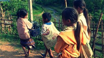 Hmong village