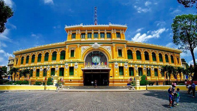 the Old Saigon Post Office