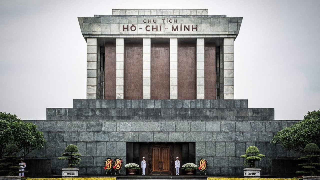 Ho Chi Minh Mausoleum.