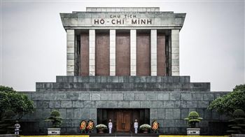 Ho Chi Minh Mausoleum.
