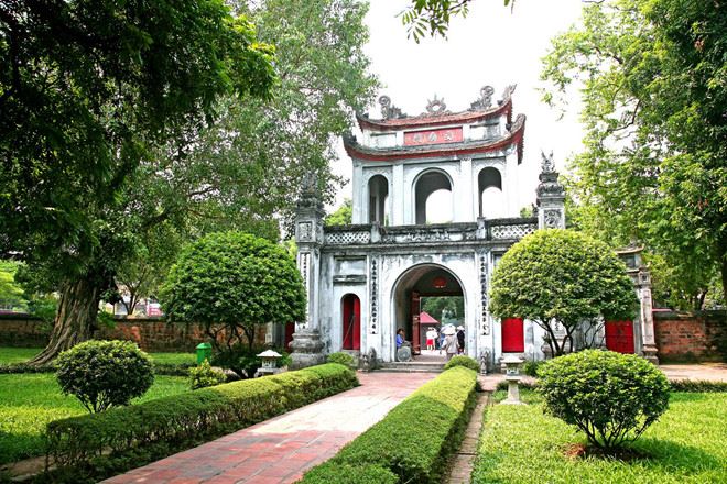 The Temple of Literature.