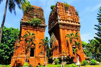 Cham tower shrine