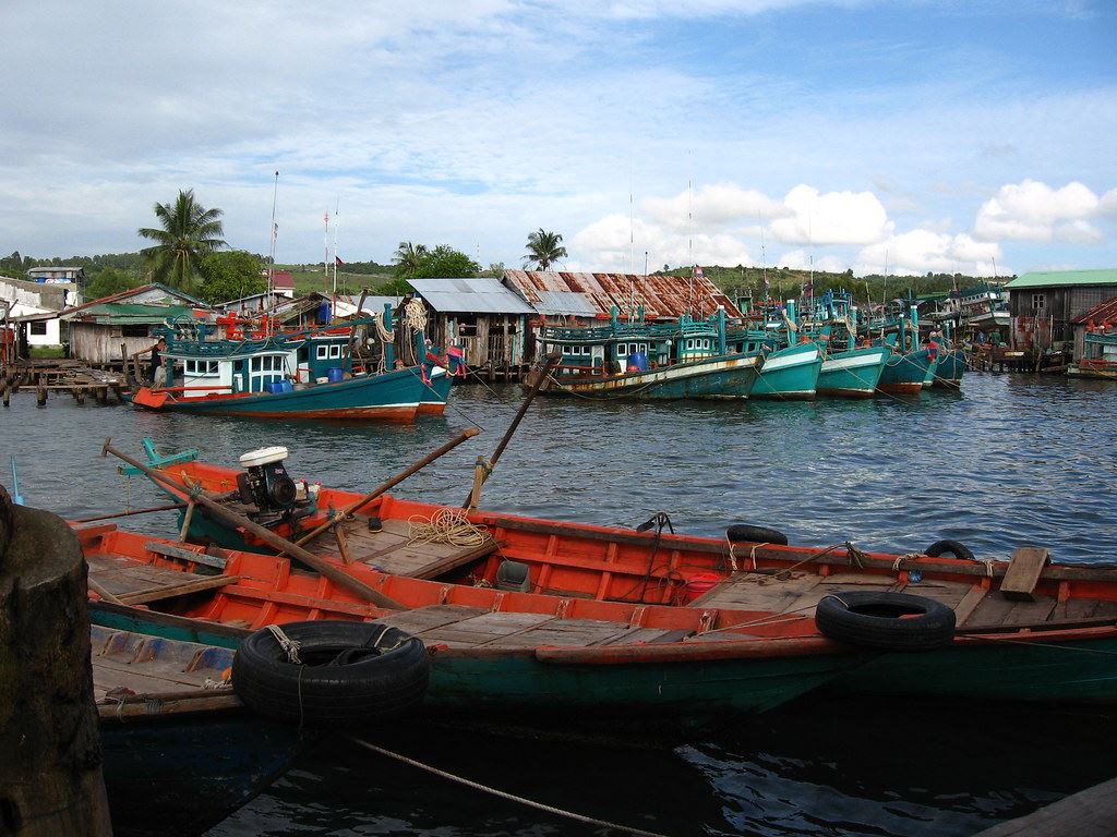 fishing village in sihanoukville